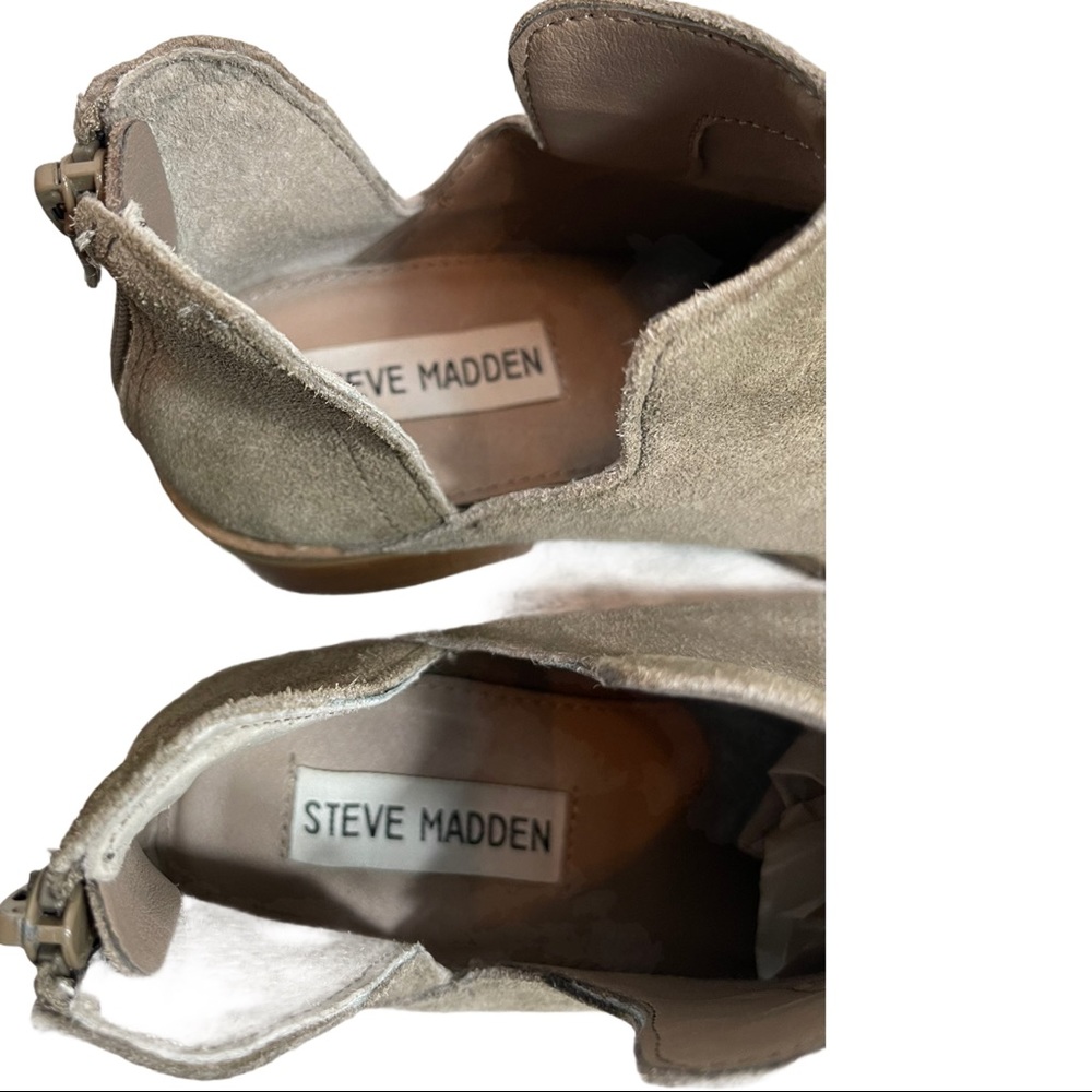 Steve Madden Lancaster Suede Bootie - Picture 6 of 7